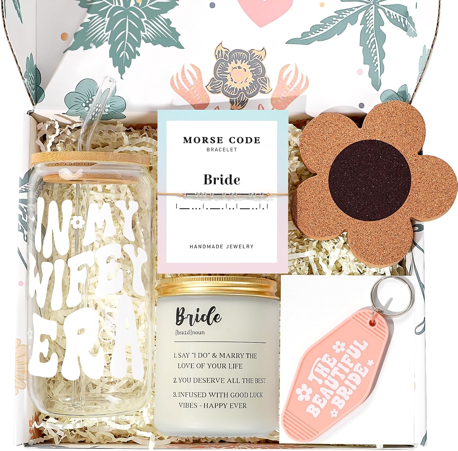 Bride To Be Gifts Box, Bridal Shower Gifts, Bachelorette Gifts For Bride, Wedding Gifts Engagement Gifts For Her, Bachelor Party Gifts Fiance Gifts For Her- In My Wifey Era - Newly Engaged Gifts Ideas