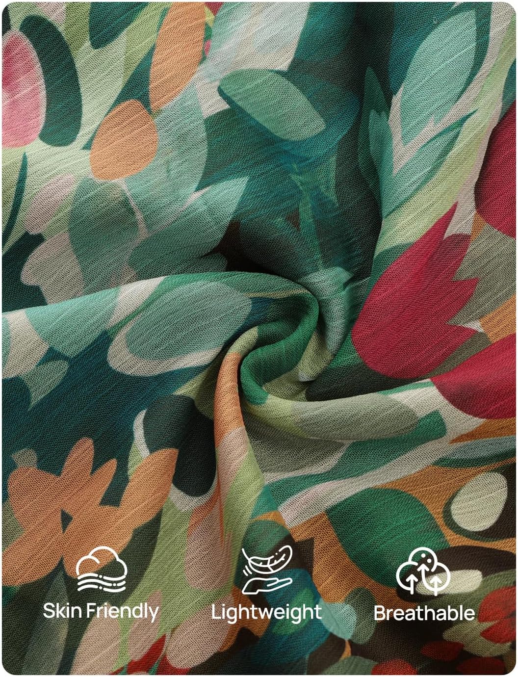 ZESICA Womens Fall Floral Mini Dress 2025 Long Sleeve Button Down Chiffon A Line Flowy Short Shirt Dresses with Belt