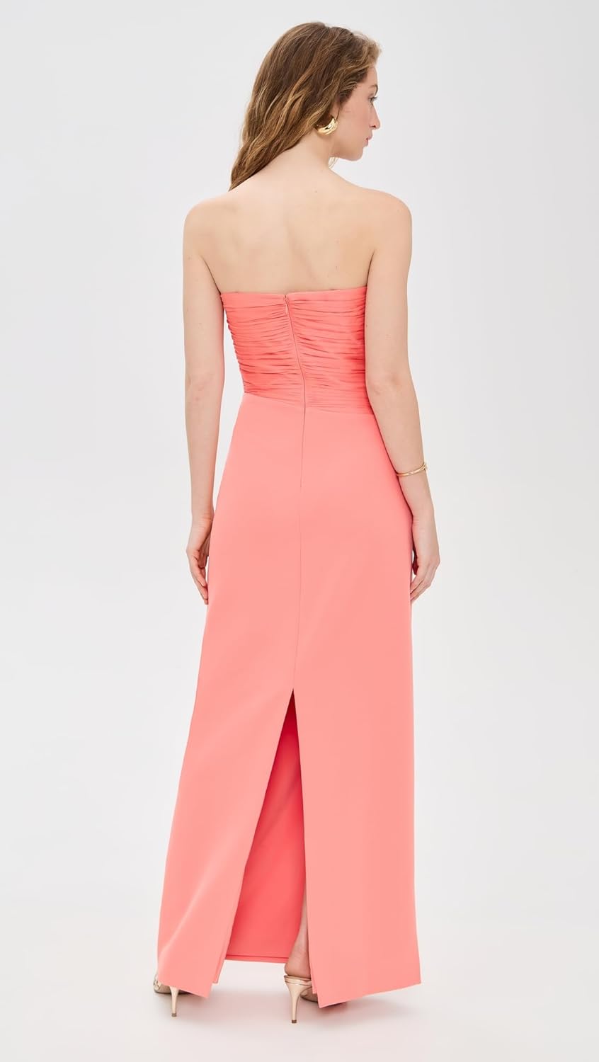 Pandora Systems Womens Diana Cutout Bow Combo Gown