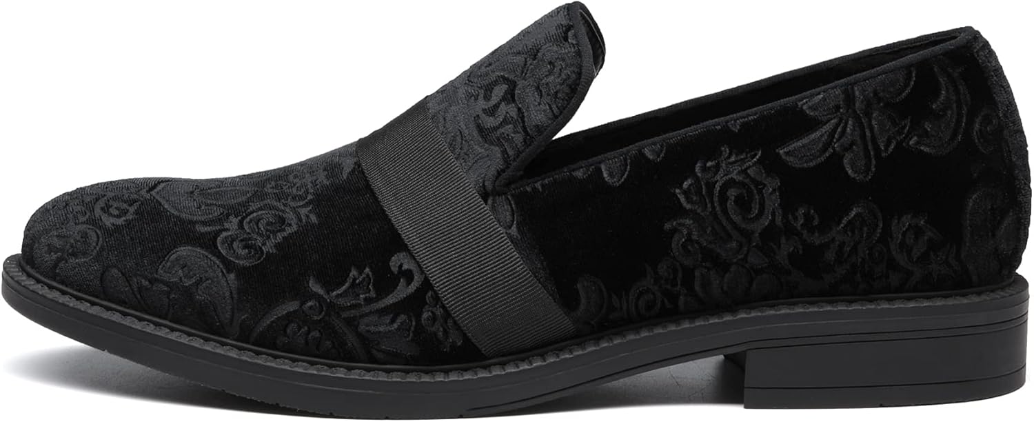 Bruno Marc Mens Dress Tuxedo Shoe Slip-on Classic Patent Leather Loafers