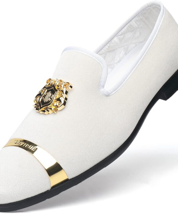 Men's Dress Loafers Velvet Party Wedding Shoes