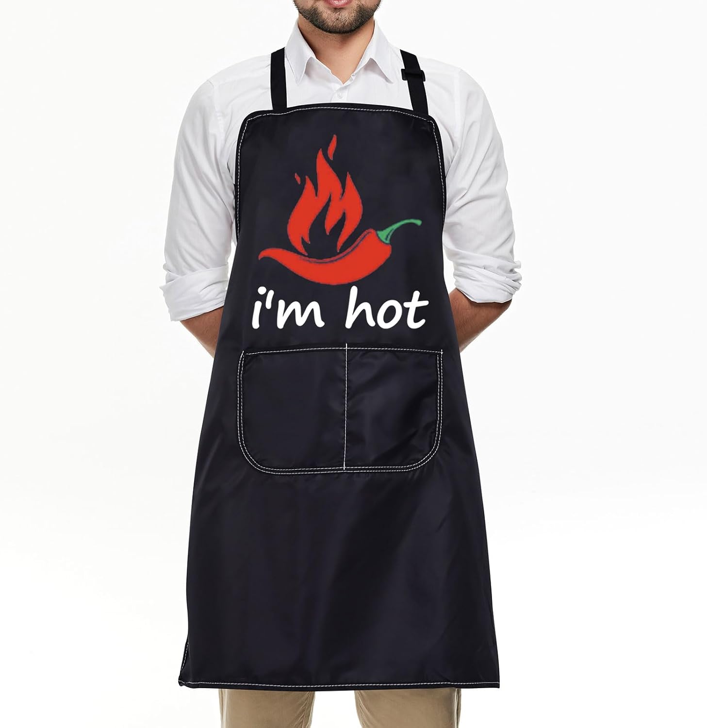 BNQL Mr And Mrs Apron Set Matching Couples Aprons Set Im Hot She Is Saucy Apron His And Hers Gifts Bbq Cooking Wedding Aprons