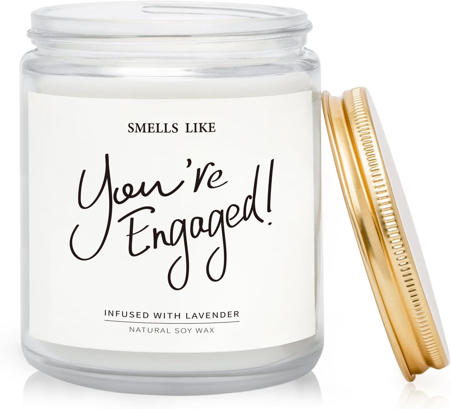 Engagement Gifts for Couples – Lavender Scented Candles, Gift for Newly Engaged Couples, Engagement Gifts for Her, Women, Best Engaged Gift