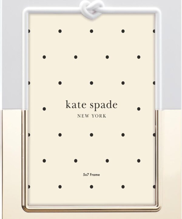 Kate Spade New York Love 5X7 Frame, 1.55 LB, Metallic