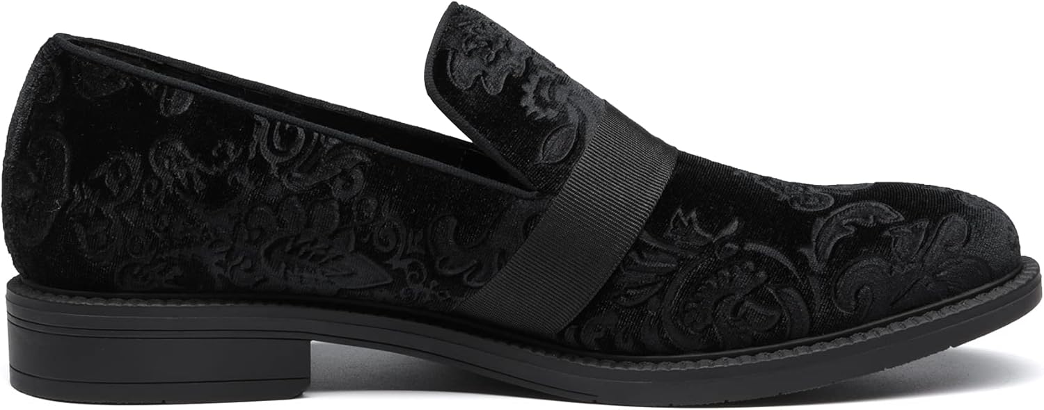 Bruno Marc Mens Dress Tuxedo Shoe Slip-on Classic Patent Leather Loafers