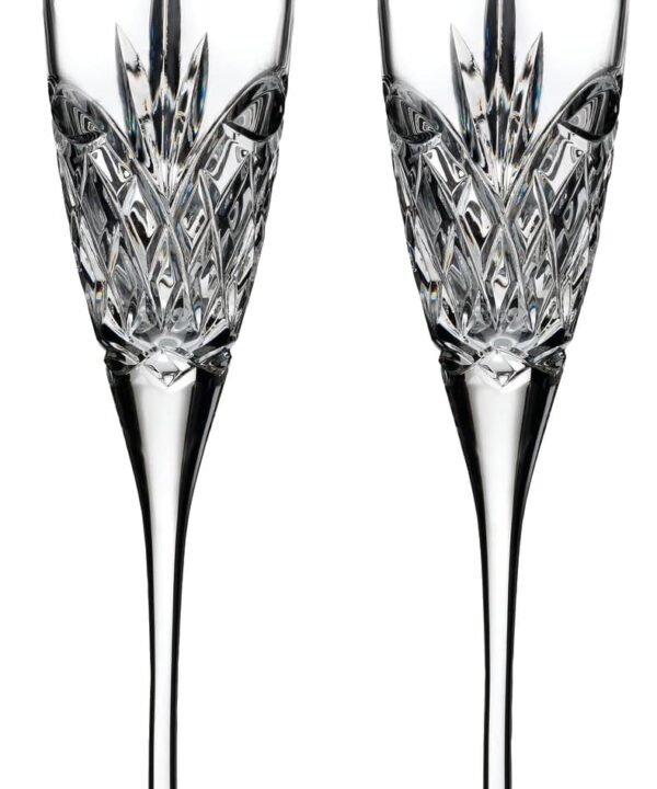 Waterford Love Forever Toasting Flute Pair