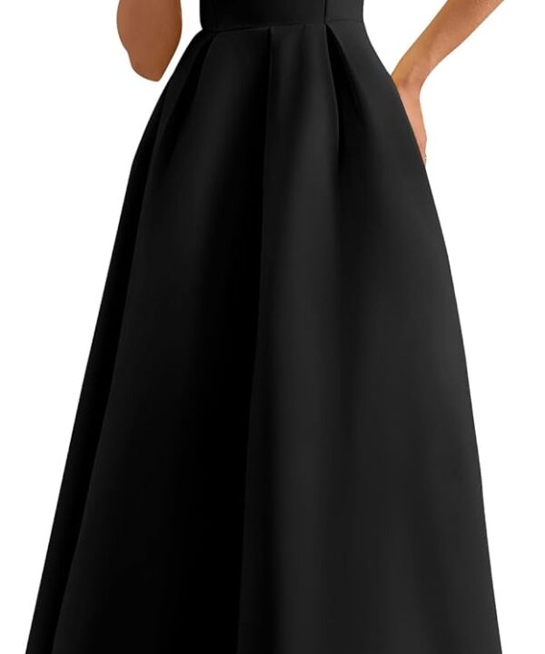 PRETTYGARDEN Cocktail Dresses for Women 2026 Summer Formal Elegant Tube Top Strapless Spring Wedding Guest Party Midi Dress