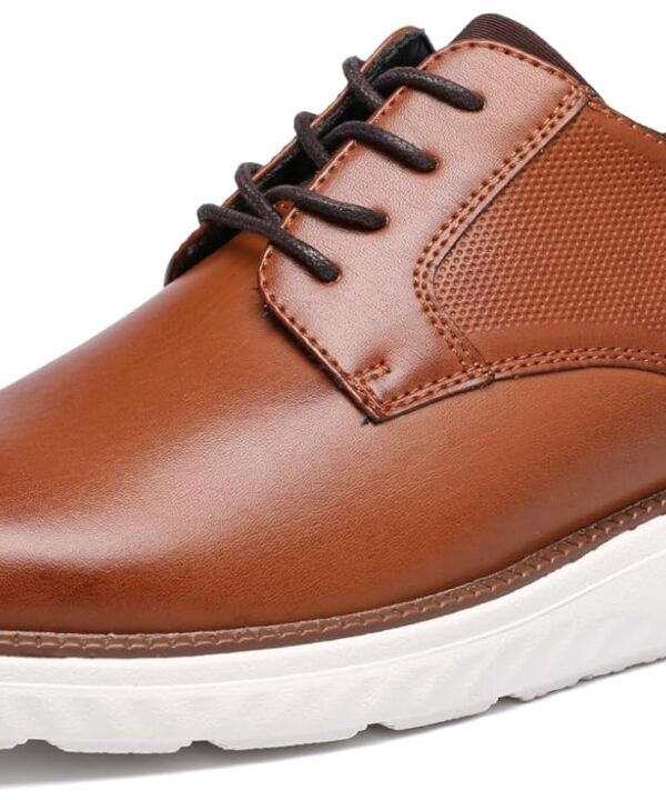 DECARSDZ Mens Classic Casual Dress Formal Oxford Lace Up Wedding Shoes