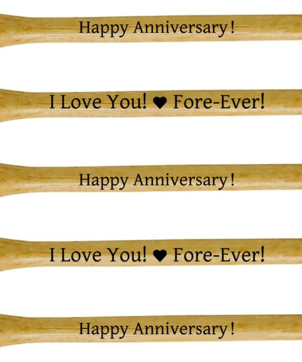 Anniversary Day Gifts for Husband - 3-1/4 inch Wood Golf Tees Bulk - Anniversary Day Gift from Wife Girlfriend - Wedding Present Ideas for Him Men Boyfriend White
