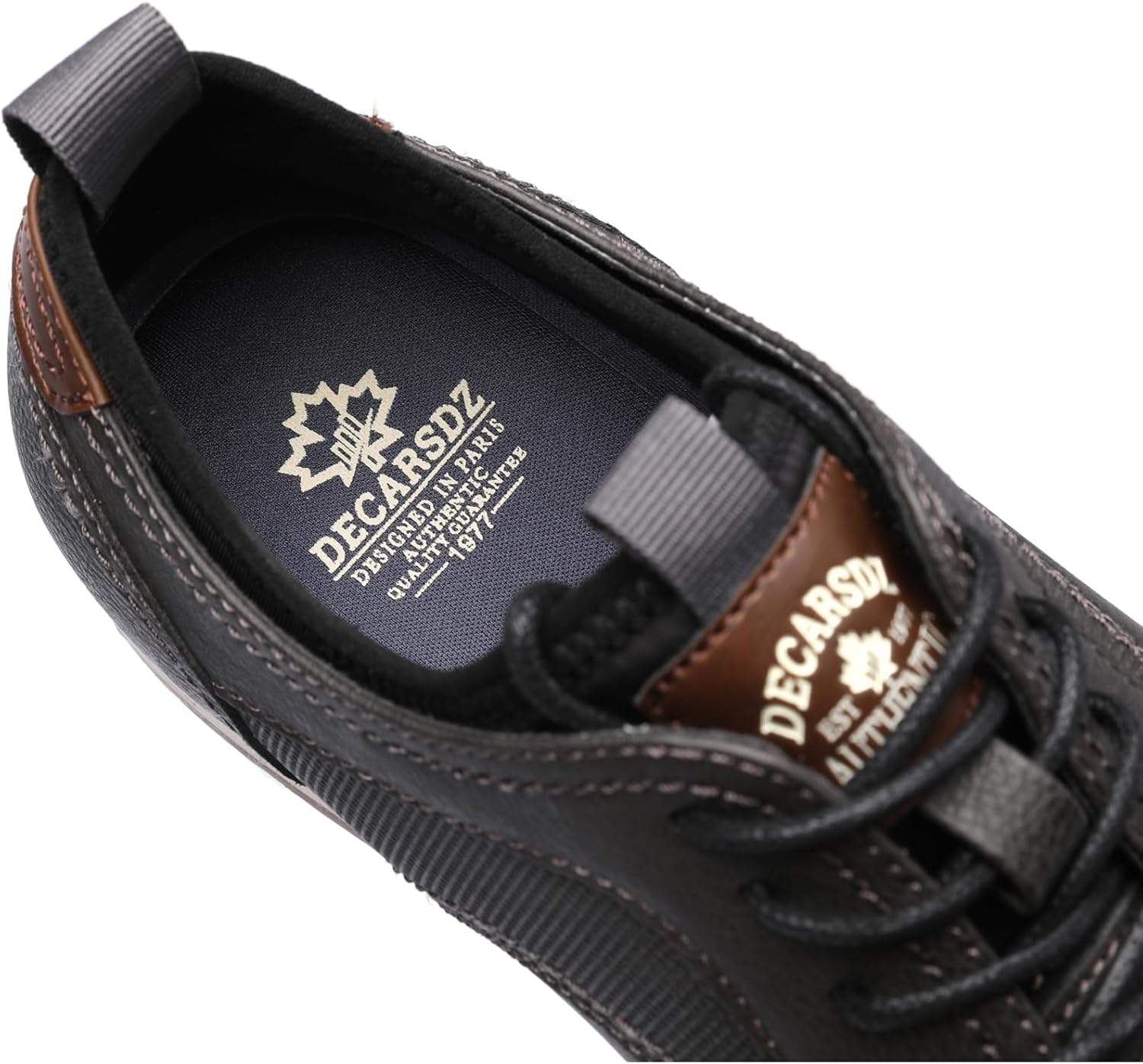 DECARSDZ Mens Dress Shoes Casual Oxford Shoes Business Formal Shoes Use for Business Social Gatherings Wedding Travel