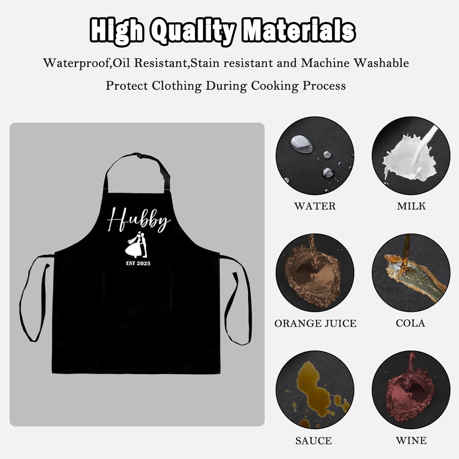 Couple Gifts Funny Aprons for Couple Wedding Engagement Gifts
