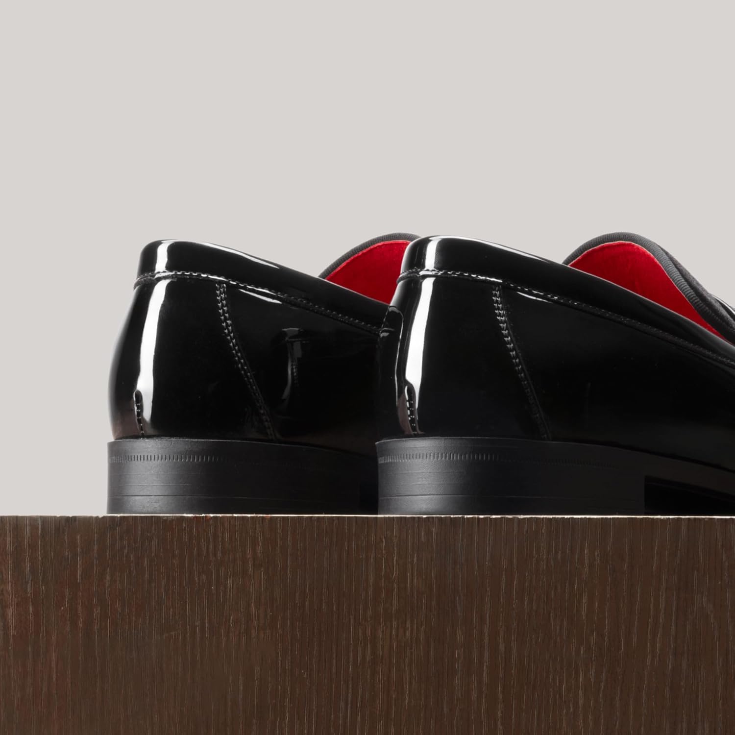 Bruno Marc Mens Tuxedo Patent Loafers Classic Velvet Slip-on Dress Shoes