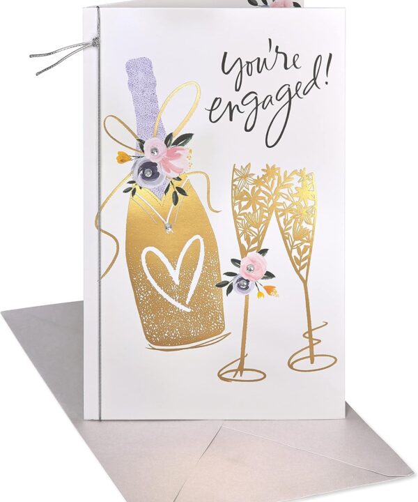 American Greetings Engagement Card (Happy Ever After)