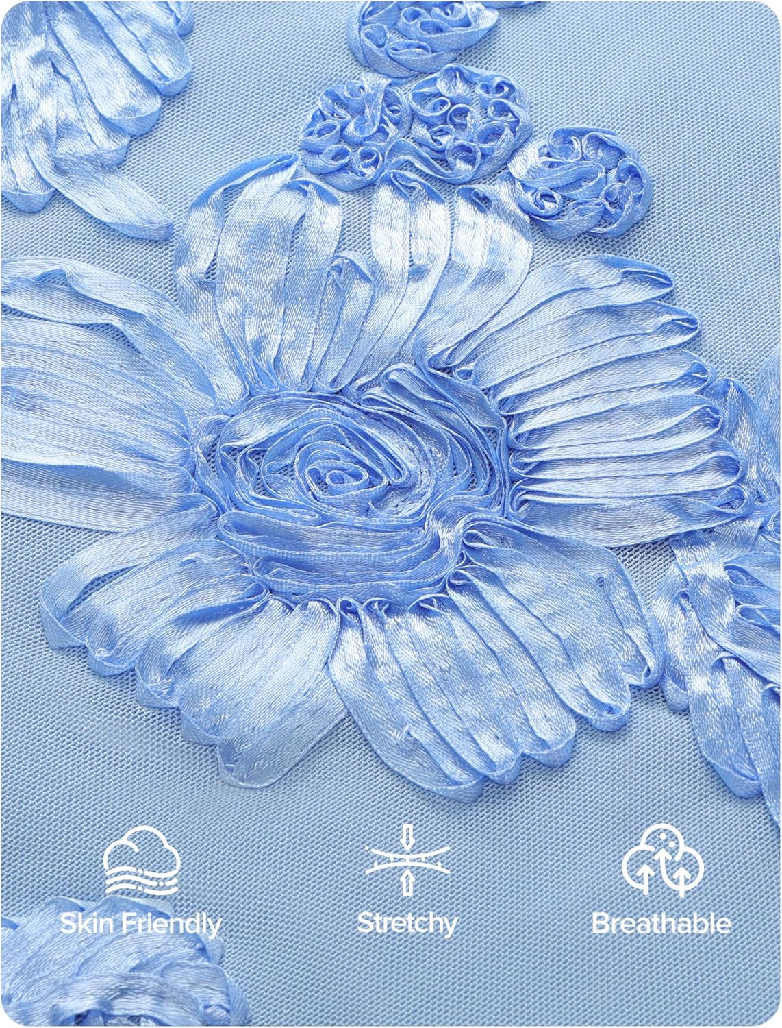 ZESICA Womens Summer Strapless Floral Midi Dress 2026 Bodycon Mesh Tube Wedding Guest Cocktail Party Long Dresses