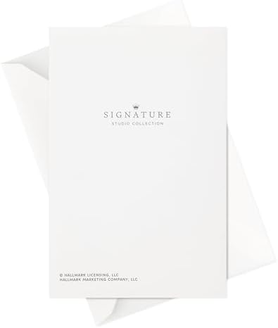 Hallmark Signature Wedding Card, Bridal Shower Card, Engagement Card (Rest of Your Lives)