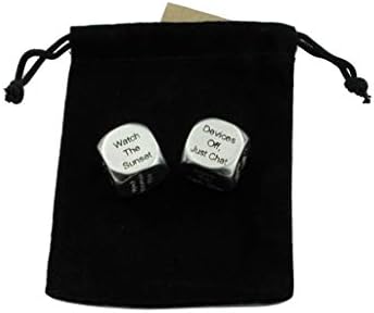 TIN Date Night Dice 10th Anniversary 100% Pure Tin – Create a Unique 10th Anniversary Date Night