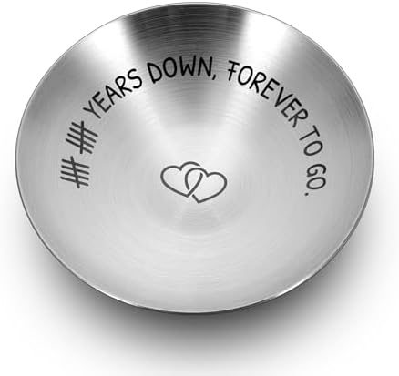 10 Year Anniversary Tin Gifts for Him Her 10 Year Anniversary Wedding Gifts for Wife Husband Couples 10th Wedding Anniversary Tin Gifts for Men Women Tin Gifts for 10th Anniversary Tenth Years Gifts