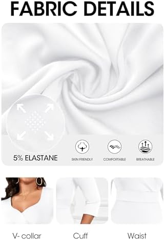 Nmoder Women Vintage 1950s Dress|2026 Retro Cocktail Party Casual Swing A-line Midi Dresses 3/4 Sleeve