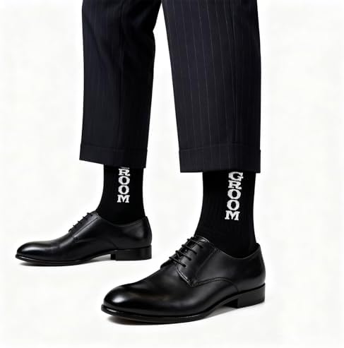 10 Pcs Groomsmen Gifts Funny Socks for Wedding Gifts Best Man from Groom