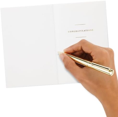 Hallmark Signature Wedding Card, Bridal Shower Card, Engagement Card (Rest of Your Lives)