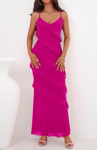 BTFBM Spring Dresses for Women 2026 Spaghetti Strap Bodcyon Solid Cocktail Wedding Guest Dress Summer Fashion Clothing