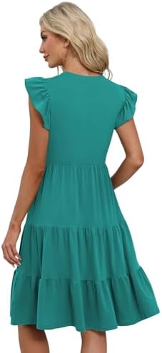 Summer Dresses for Women 2026 Elegant Classy Casual Plus Size Spring Midi Fashion Dress S-XXL