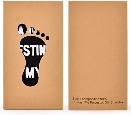 FilmHoo Birthday Gifts for Men Dad Valentines Day Gifts for Him Fathers Day Dad from Wife, Easter Mens Funny Socks