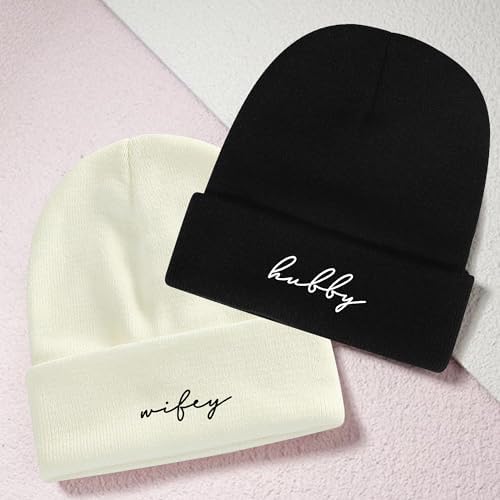 Mr and Mrs Beanies, Wedding Gifts for Couples, His and Hers Engagement Gift, Honeymoon Travel Essentials