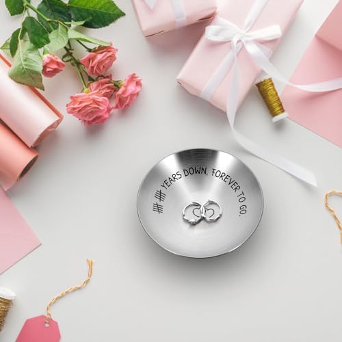 10 Year Anniversary Tin Gifts for Him Her 10 Year Anniversary Wedding Gifts for Wife Husband Couples 10th Wedding Anniversary Tin Gifts for Men Women Tin Gifts for 10th Anniversary Tenth Years Gifts