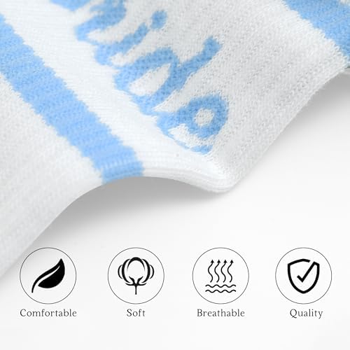 Ruffle Bride Socks White Blue Bride To Be Something Blue Gift Honeymoon Essentials Bachelorette Party Favors