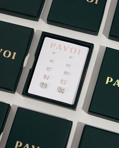 PAVOI 14K Gold Plated Cubic Zirconia Classic Tennis Bracelet for Women | Adjustable Slider