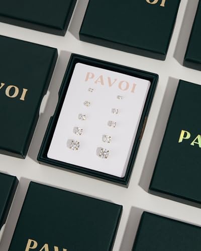 PAVOI 14K Gold Plated Pendant Necklace for Women | Two Distinct Rondelle Pendants with Cubic Zirconia | Sliding Chain Pendant | Trendy Fashion Jewelry