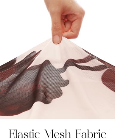 MEROKEETY Womens Long Sleeve Spring Wedding Guest Dress 2026 Crewneck Floral Flowy Mesh Cocktail Maxi Dresses