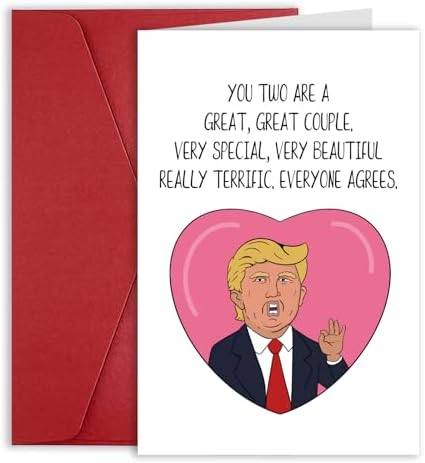 Funny Wedding Card for Friend, Wedding Gift, Humor Bridal Groom Shower Card, Wedding Congratulations Card, Engagement Card for Couple, Wedding Congrats Card for Bride Groom