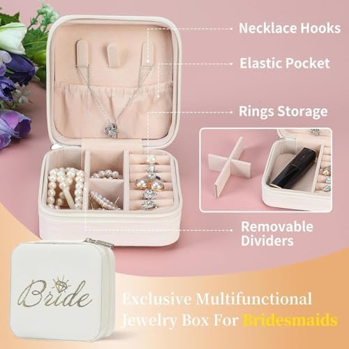 Bridal Shower Gift Box for Bride to Be – Best Wedding Gift Set with 16oz Stainless Steel Tumbler,Soy Candle, Socks & cup – Engagement & Bachelorette Party for bride to be box