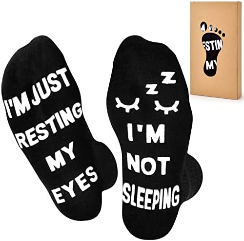 FilmHoo Birthday Gifts for Men Dad Valentines Day Gifts for Him Fathers Day Dad from Wife, Easter Mens Funny Socks