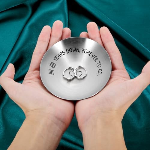 10 Year Anniversary Tin Gifts for Him Her 10 Year Anniversary Wedding Gifts for Wife Husband Couples 10th Wedding Anniversary Tin Gifts for Men Women Tin Gifts for 10th Anniversary Tenth Years Gifts