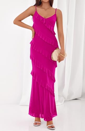 BTFBM Spring Dresses for Women 2026 Spaghetti Strap Bodcyon Solid Cocktail Wedding Guest Dress Summer Fashion Clothing