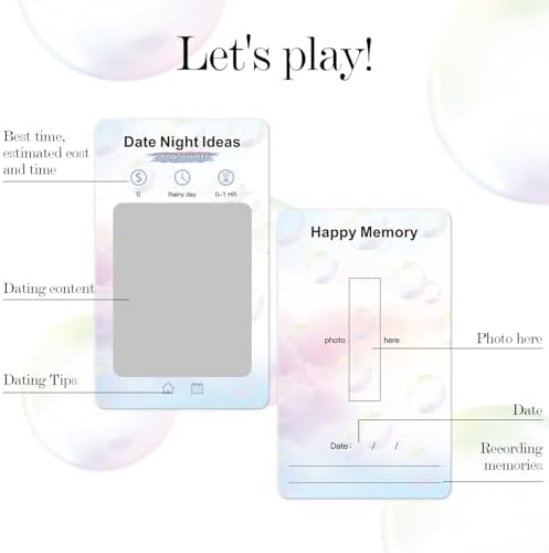 40 Date Night Gift Ideas for Couple, Adventurous Scratch-Off Cards for Couple Games, Valentines Day Gifts for Him, Her, Wife or Husband, Fun Gift for Date Night, Wedding, Anniversary, Birthday & More