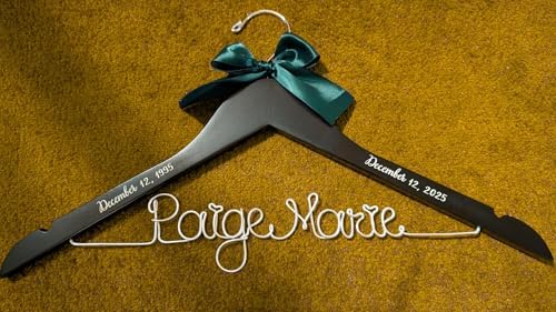 Personalized Bridesmaid Gift, Bridal Hanger, Bridal Shower Gift, Bachelorette Party, Custom Wedding Hanger Bride Gift, Gift for Bride