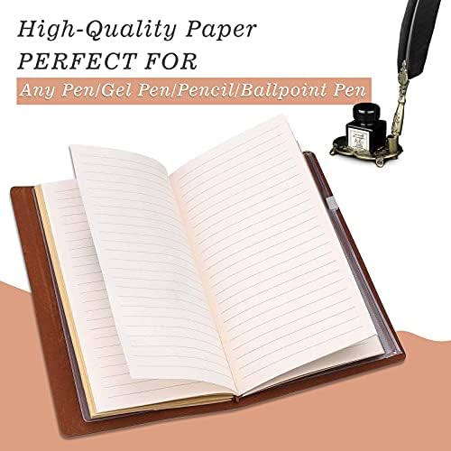 PRSTENLY Gifts for Husband Leather Journal, Husbands Valentines Day Gifts for Him, To My Husbands Gift 140 Page Notebooks, Fathers Day Anniversary Birthday Wedding Christmas Gift for Men from Wife