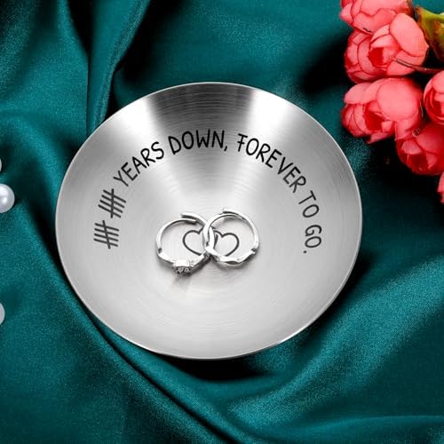 10 Year Anniversary Tin Gifts for Him Her 10 Year Anniversary Wedding Gifts for Wife Husband Couples 10th Wedding Anniversary Tin Gifts for Men Women Tin Gifts for 10th Anniversary Tenth Years Gifts