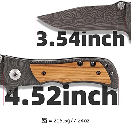 ZENNLAB 7 Years Anniversary Keepsake for Him Husband Gift, 7th Copper Wedding Anniversary for Men, 7 Years of Marriage Gift, Wool Wedding Anniversary Present, wood