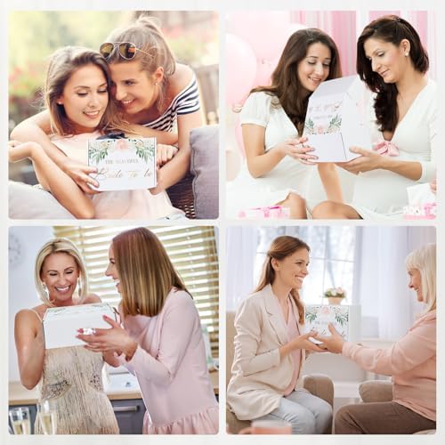 Bridal Shower Gift Box for Bride to Be – Best Wedding Gift Set with 16oz Stainless Steel Tumbler,Soy Candle, Socks & cup – Engagement & Bachelorette Party for bride to be box