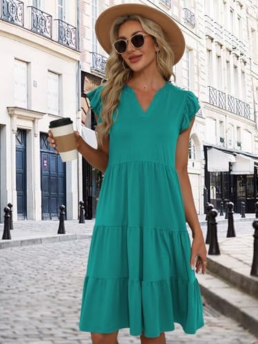 Summer Dresses for Women 2026 Elegant Classy Casual Plus Size Spring Midi Fashion Dress S-XXL