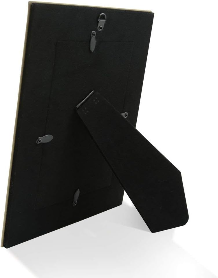 KATE POSH 3rd Anniversary Engraved Rawhide Leather Picture Frame (4×6-Vertical)