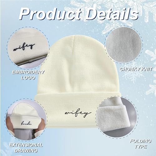 Mr and Mrs Beanies, Wedding Gifts for Couples, His and Hers Engagement Gift, Honeymoon Travel Essentials