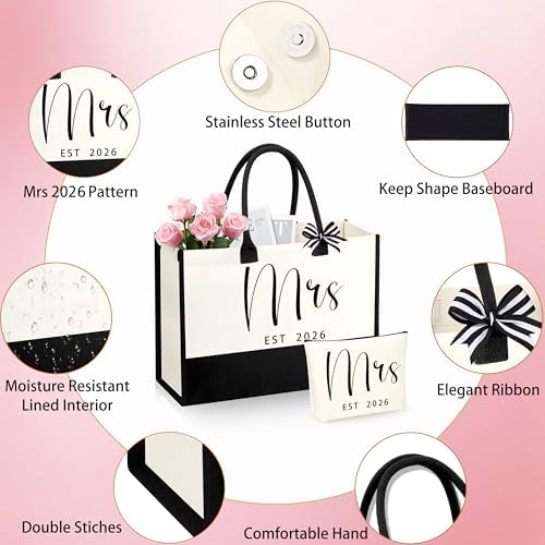 Bridal Shower Gifts for Bride To Be Gift Bride Gifts for Bachelorette Party Engagement Wedding Gift for Couples Brides Just Married Wifey Future Mrs 2026