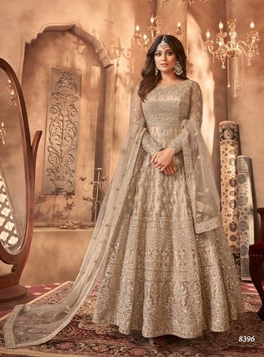 Generic Shiv Collection Indian Pakistani Party Wear Wedding Wear Designer Anarkali Suit Anarkali Gown for Women