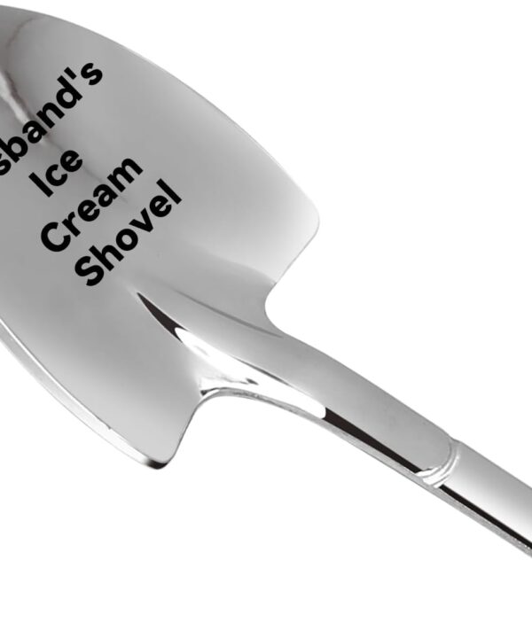 Valentine's Day Gifts for Husband him Fathers Day from kids Papa Boyfriend, Funny Husbands Ice Cream Shovel Gifts for Men Dad Birthday, Husband Wedding Anniversary Presents